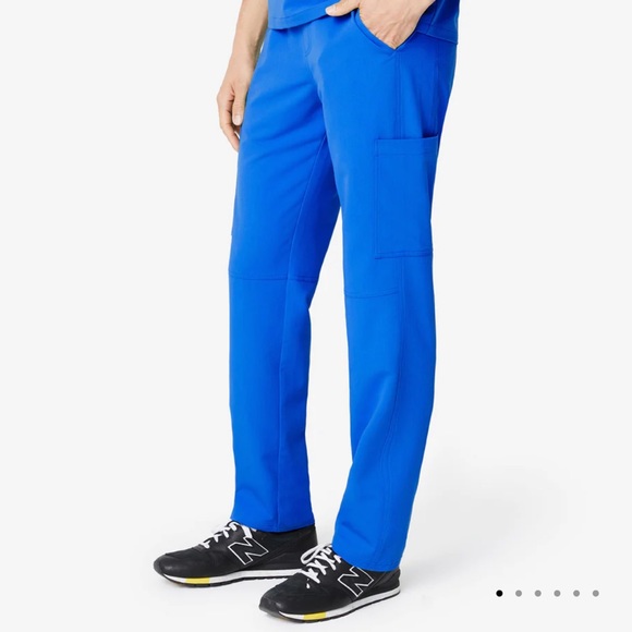 Figs Axim™ Cargo Scrub Pants - Royal Blue - Medium - Picture 6 of 6